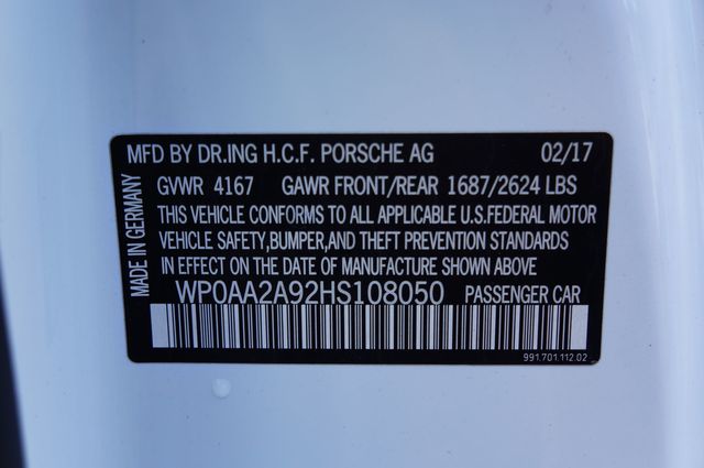 2017 Porsche 911 Carrera Coupe - 23056780 - 46