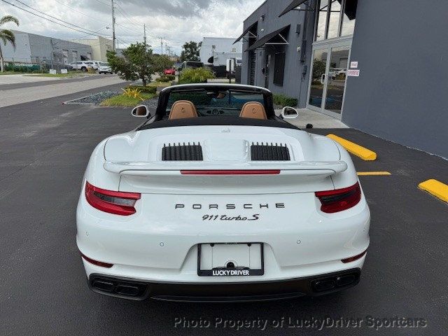 2017 Porsche 911 Turbo S Cabriolet photo 10