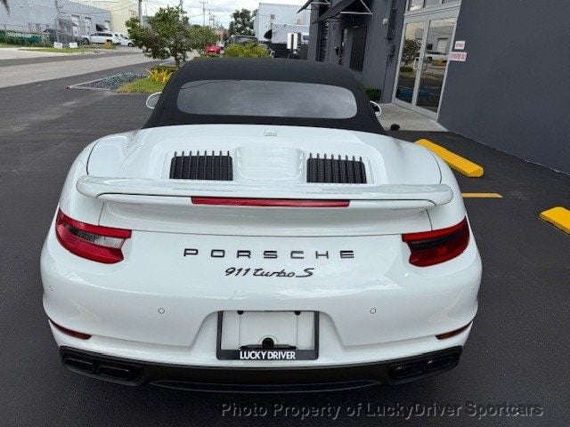 2017 Porsche 911 Turbo S Cabriolet photo 28