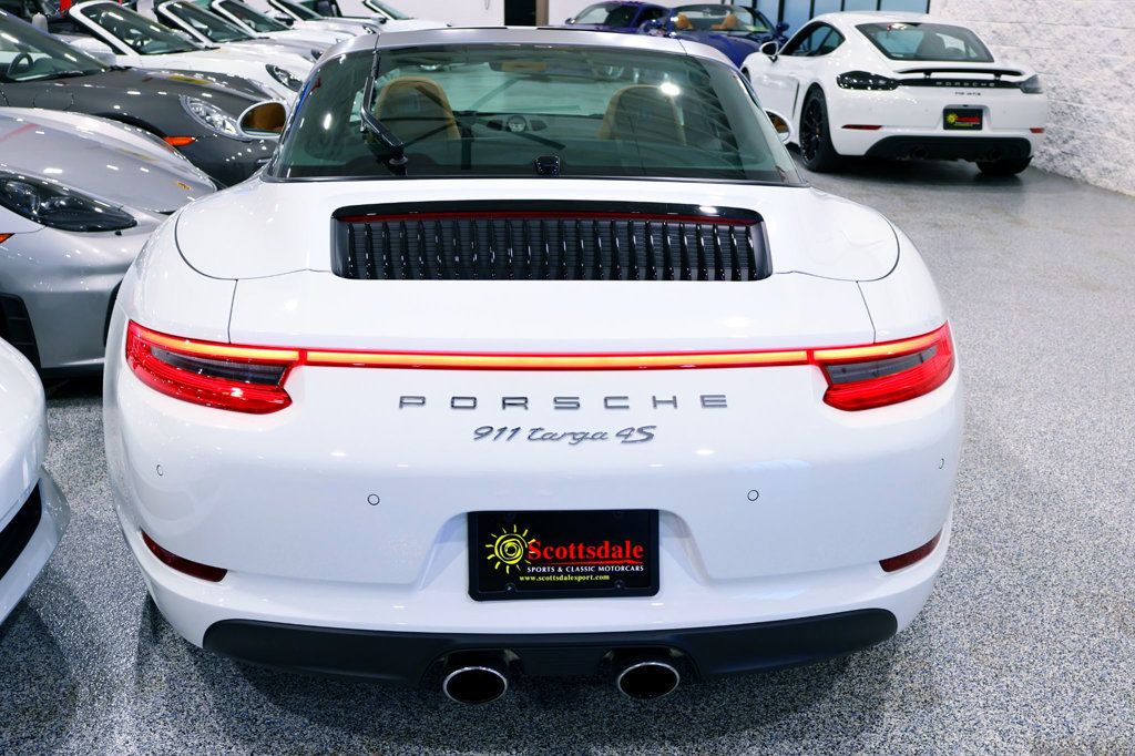 2017 Porsche 911 TARGA 4S WHITE...1,525 MILES...AMAZING!! - 22957098 - 13