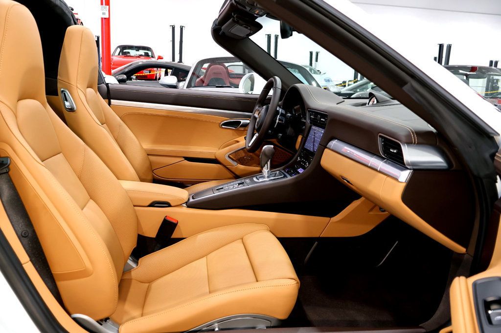 2017 Porsche 911 TARGA 4S WHITE...1,525 MILES...AMAZING!! - 22957098 - 18