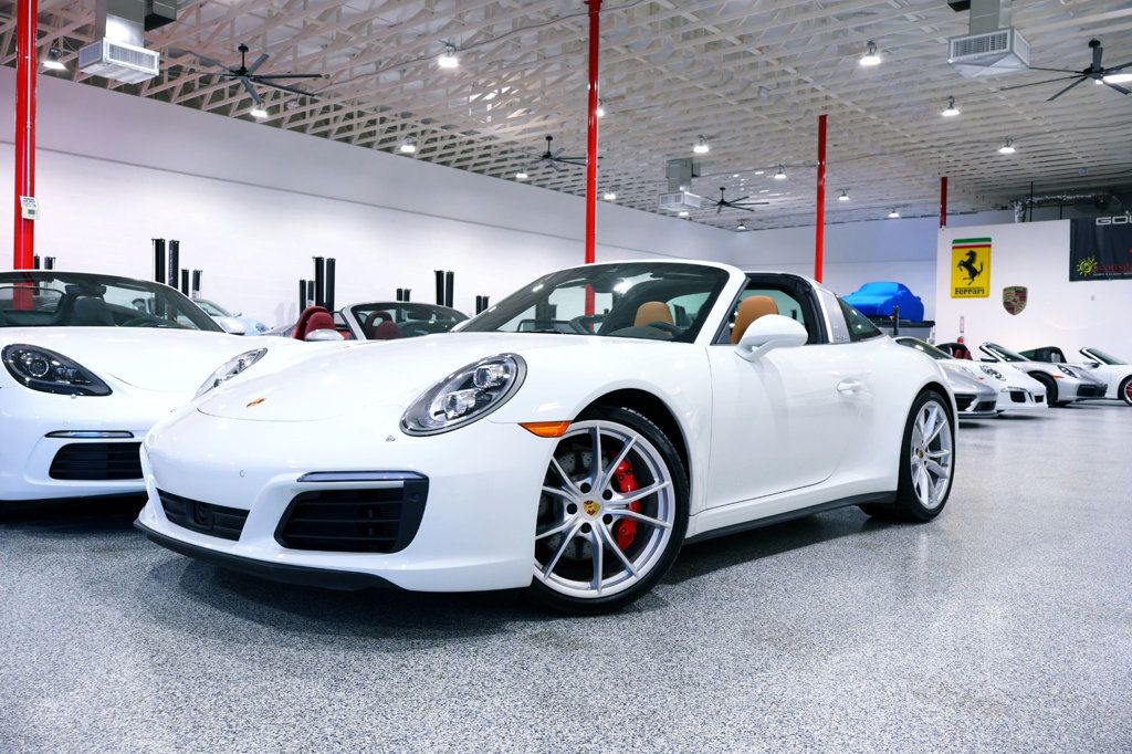 2017 Porsche 911 TARGA 4S WHITE...1,525 MILES...AMAZING!! - 22957098 - 2