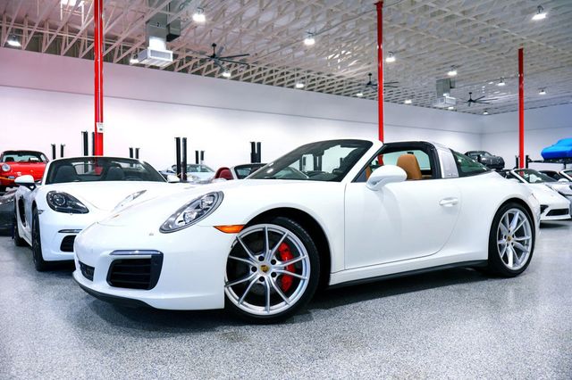 2017 Porsche 911 TARGA 4S WHITE...1,525 MILES...AMAZING!! - 22957098 - 3
