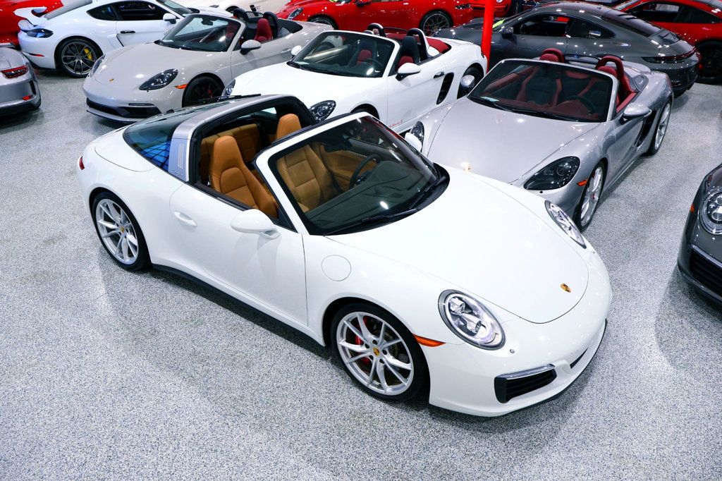 2017 Porsche 911 TARGA 4S WHITE...1,525 MILES...AMAZING!! - 22957098 - 5