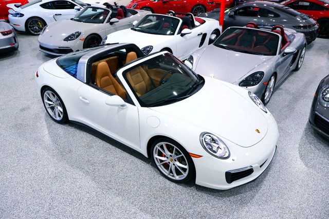 2017 Porsche 911 TARGA 4S WHITE...1,525 MILES...AMAZING!! - 22957098 - 5