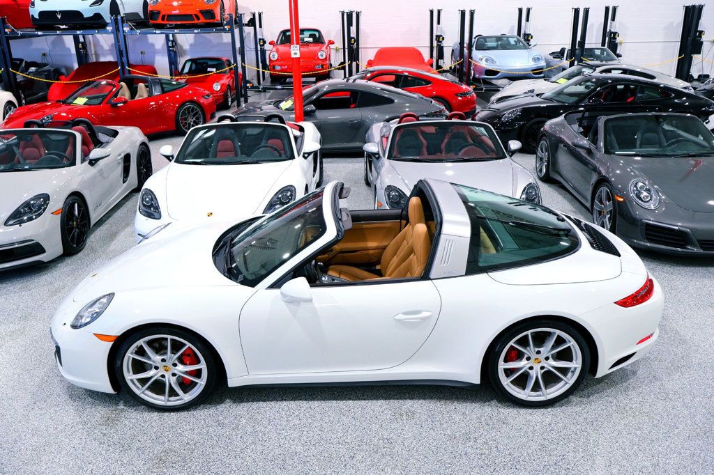 2017 Porsche 911 TARGA 4S WHITE...1,525 MILES...AMAZING!! - 22957098 - 7