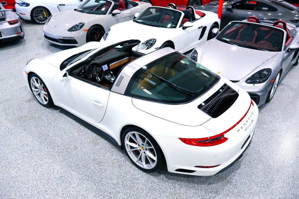 2017 Porsche 911 TARGA 4S WHITE...1,525 MILES...AMAZING!! - 22957098 - 8