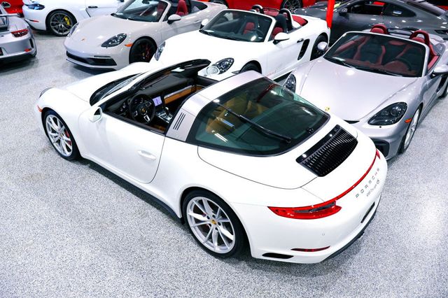 2017 Porsche 911 TARGA 4S WHITE...1,525 MILES...AMAZING!! - 22957098 - 8