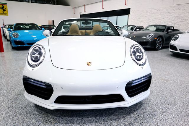 2017 Porsche 911 TURBO S CAB WHITE...13,998 Miles...Turbo S Cab!! - 22483341 - 15