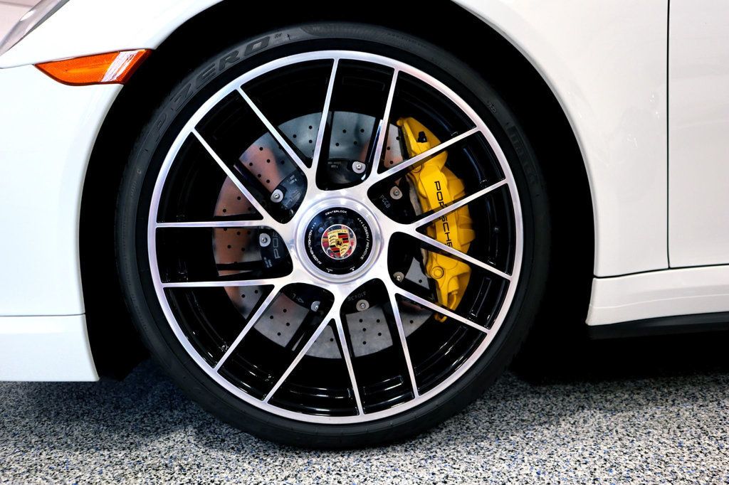2017 Porsche 911 TURBO S CAB WHITE...13,998 Miles...Turbo S Cab!! - 22483341 - 36