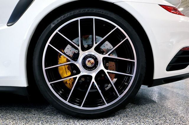 2017 Porsche 911 TURBO S CAB WHITE...13,998 Miles...Turbo S Cab!! - 22483341 - 38