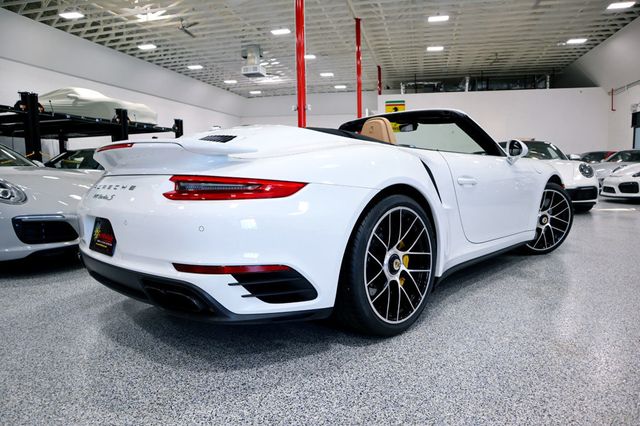 2017 Porsche 911 TURBO S CAB WHITE...13,998 Miles...Turbo S Cab!! - 22483341 - 6
