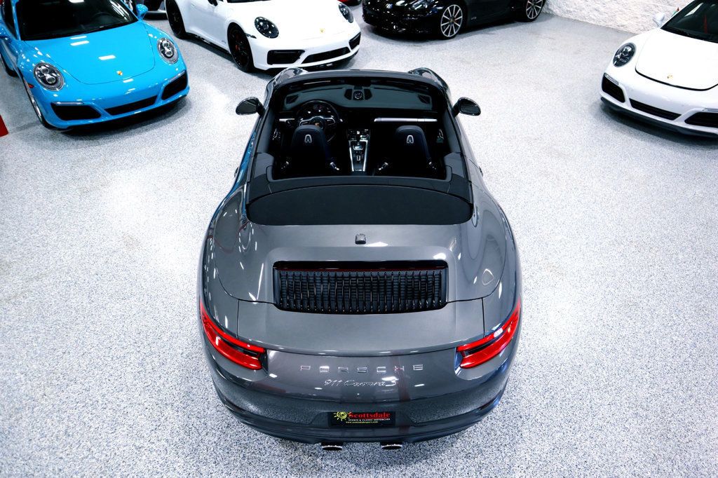 2017 Porsche CARRERA S CABRIOLET AGATE GREY...17,466 Miles...As New!! - 21543981 - 10