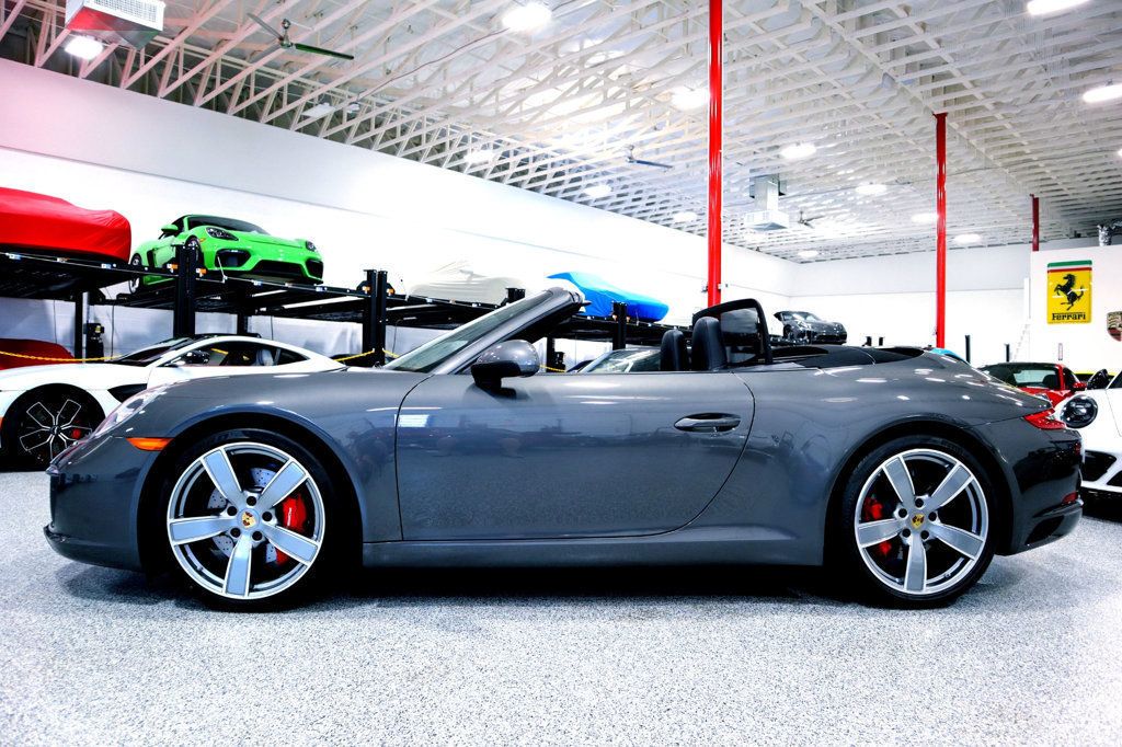 2017 Porsche CARRERA S CABRIOLET AGATE GREY...17,466 Miles...As New!! - 21543981 - 2