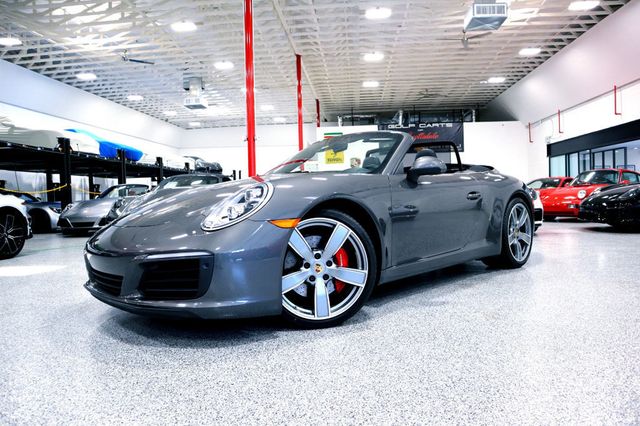2017 Porsche CARRERA S CABRIOLET AGATE GREY...17,466 Miles...As New!! - 21543981 - 3