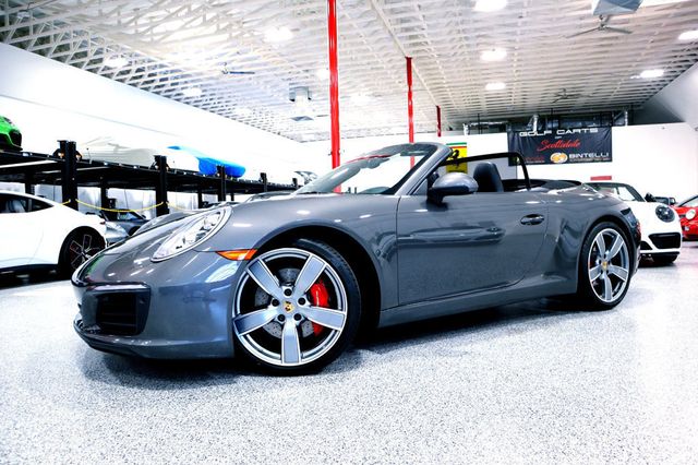 2017 Porsche CARRERA S CABRIOLET AGATE GREY...17,466 Miles...As New!! - 21543981 - 4