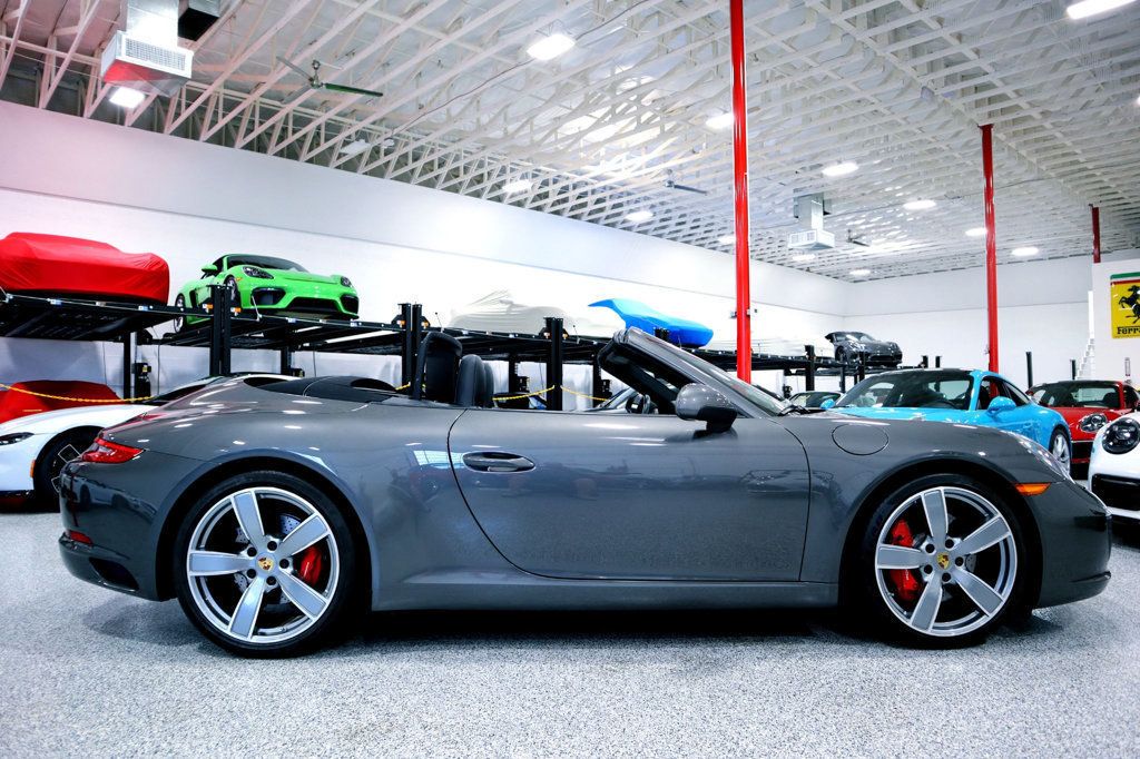 2017 Porsche CARRERA S CABRIOLET AGATE GREY...17,466 Miles...As New!! - 21543981 - 6