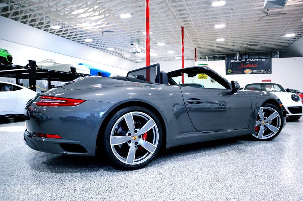 2017 Porsche CARRERA S CABRIOLET AGATE GREY...17,466 Miles...As New!! - 21543981 - 7