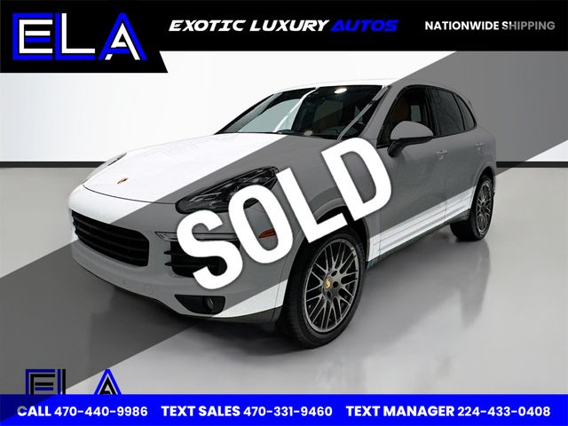 2017 Porsche Cayenne 2017 PORSCHE CAYENNE PLATINUM EDITION ALL WHEEL DRIVE! LOADED  - 22928685 - 0