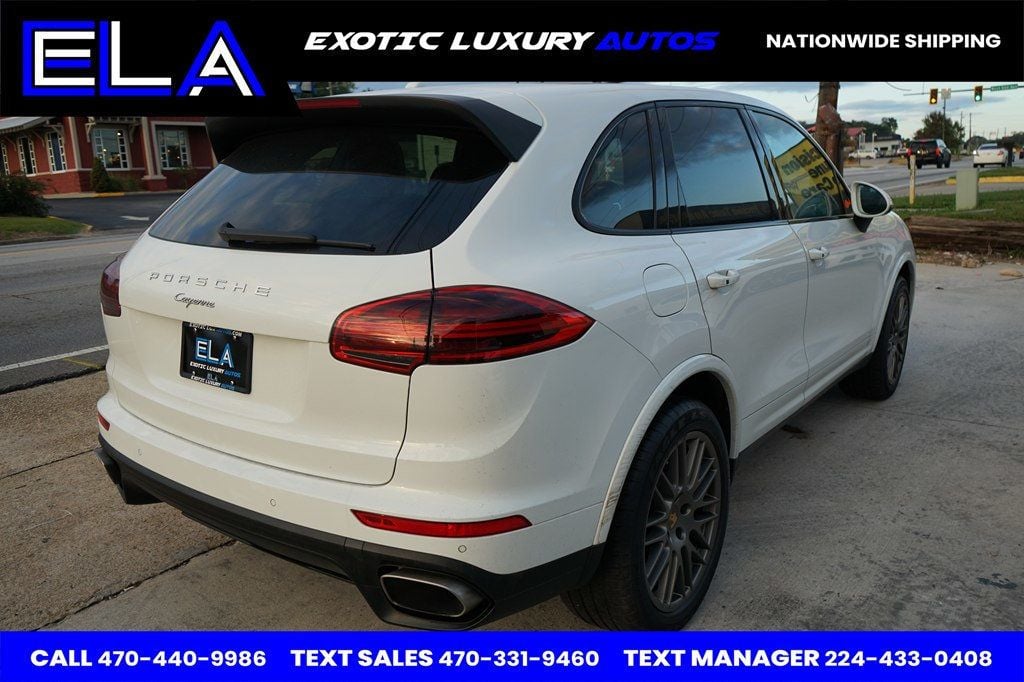 2017 Porsche Cayenne 2017 PORSCHE CAYENNE PLATINUM EDITION ALL WHEEL DRIVE! LOADED - 22928685 - 4