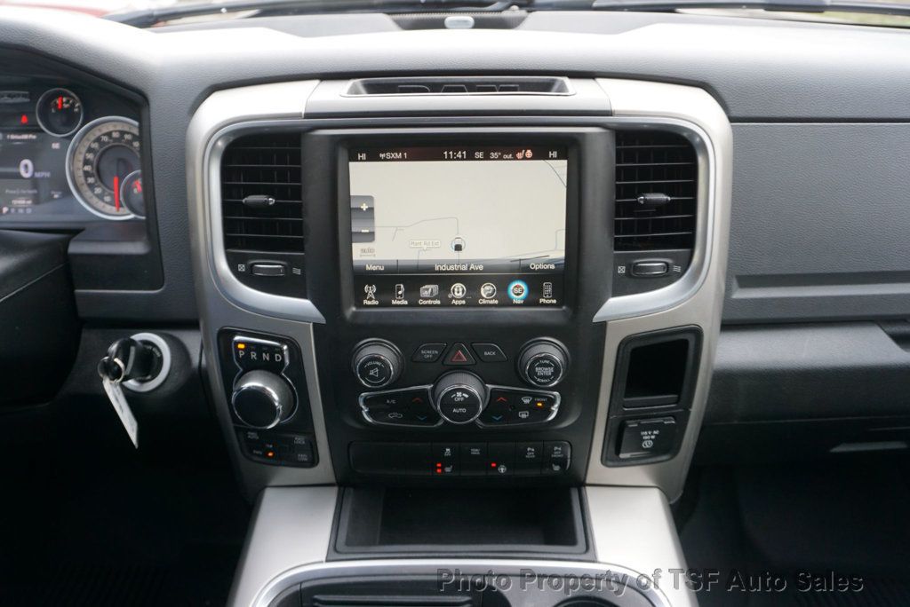 2017 Ram 1500 Big Horn 4x4 Crew Cab 5'7" Box 5.7L HEMI NAVIGATION REAR CAMERA  - 22956171 - 19