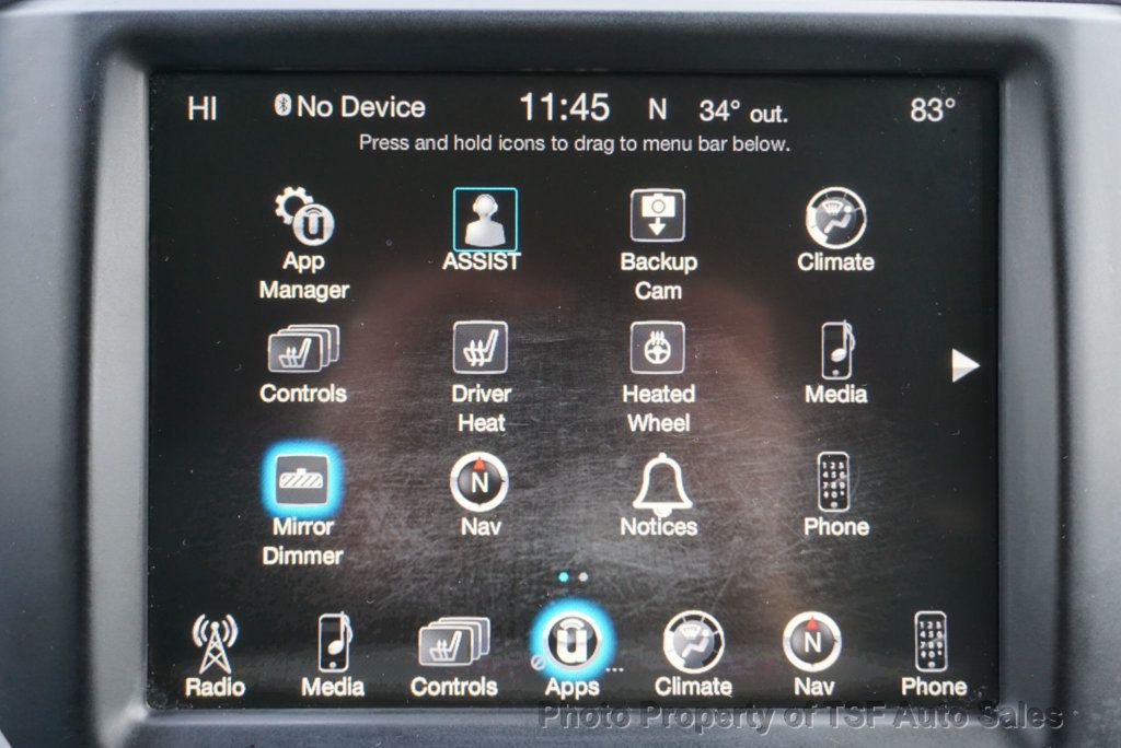 2017 Ram 1500 Big Horn 4x4 Crew Cab 5'7" Box 5.7L HEMI NAVIGATION REAR CAMERA  - 22956171 - 27