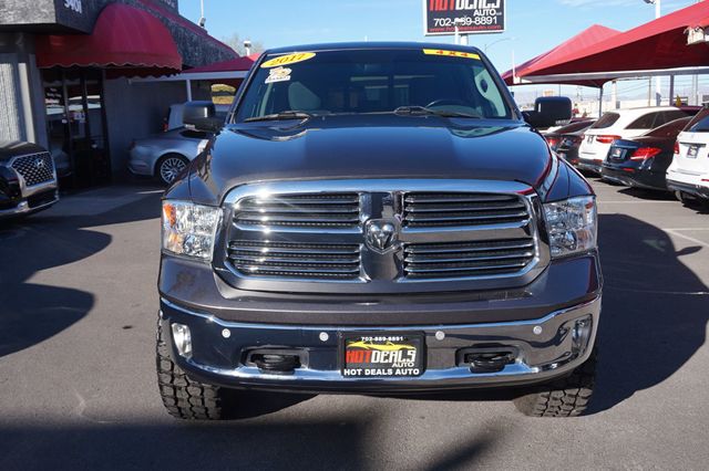 2017 Ram 1500 BIG HORN, 4X4, LIFTED, PREMIUM WHEELS, ALL TERRAIN TIRES - 22967637 - 9