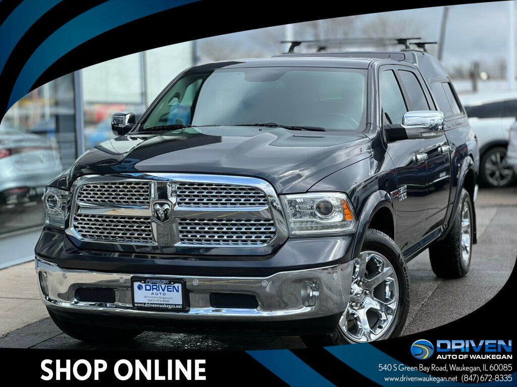 2017 Ram 1500 Laramie 4x4 Crew Cab 5'7" Box - 23011767 | Video 1