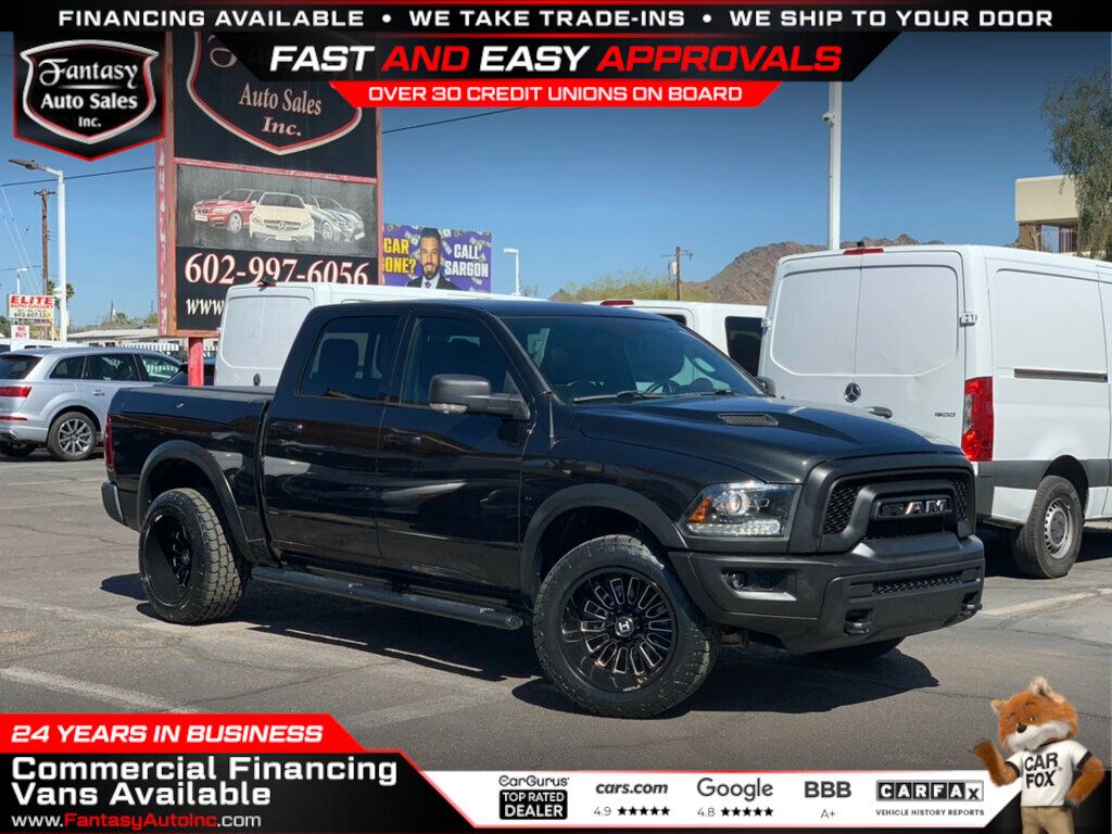 2017 Ram 1500 Rebel 4x4 Crew Cab 5'7" Box Navi/sunroof - 22997178 | Video 1