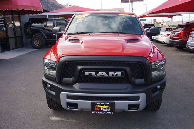 2017 Ram 1500 REBEL, 4X4, PREMIUM WHEELS, RUNNING BOARDS, LEATHER SEATS - 23064061 - 9