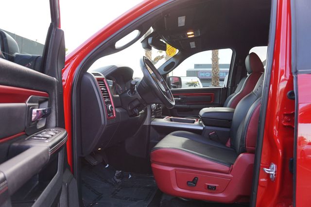 2017 Ram 1500 REBEL, 4X4, PREMIUM WHEELS, RUNNING BOARDS, LEATHER SEATS - 23064061 - 14