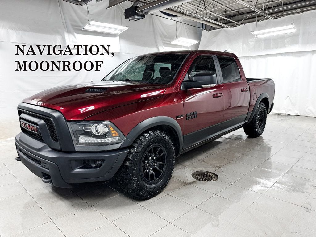 2017 Ram 1500 REBEL CREW CAB 4X4 5.7L HEMI - 22989804 - 0
