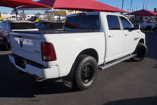 2017 Ram 1500 SPORT, 4X4, PREMIUM WHEELS, ALL TERRAIN TIRES, RUNNING BOARDS - 22967636 - 5