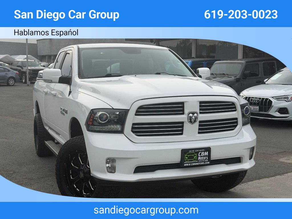 2017 Ram 1500 Sport 4x4 Quad Cab 6'4" Box - 22978378 - 0