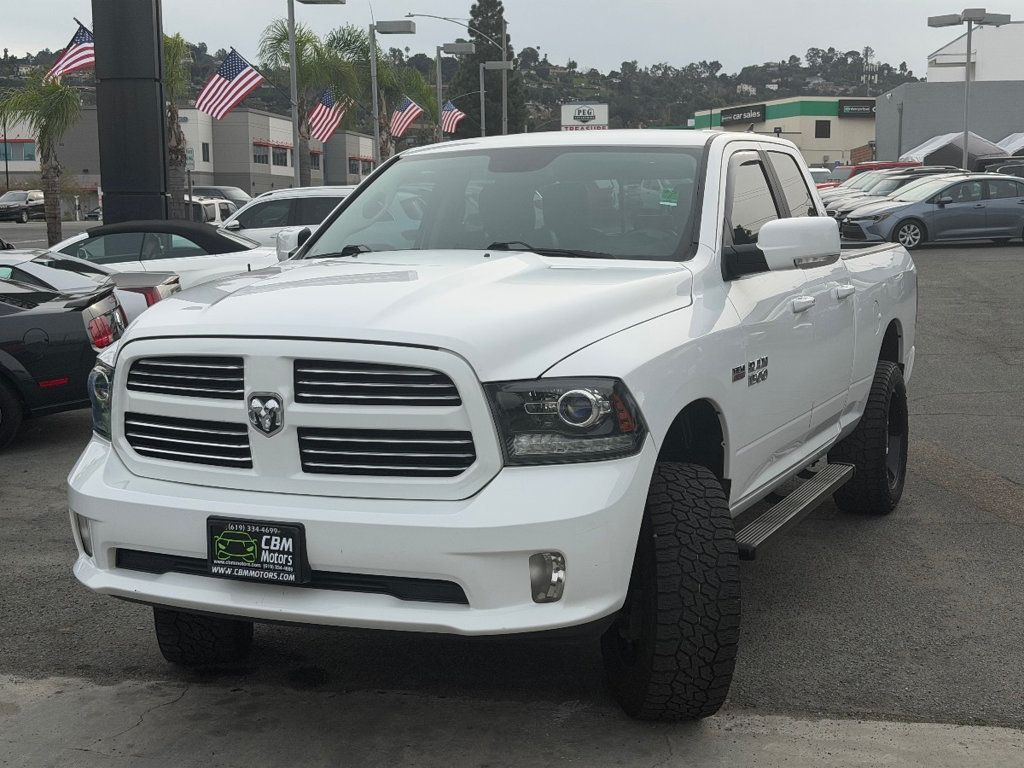 2017 Ram 1500 Sport 4x4 Quad Cab 6'4" Box - 22978378 - 4
