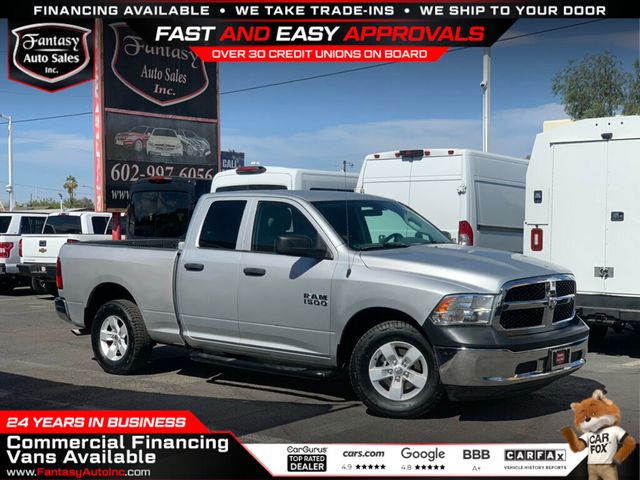 2017 Ram 1500 Tradesman 4x2 Quad Cab 6'4" Box - 23027157 - 0