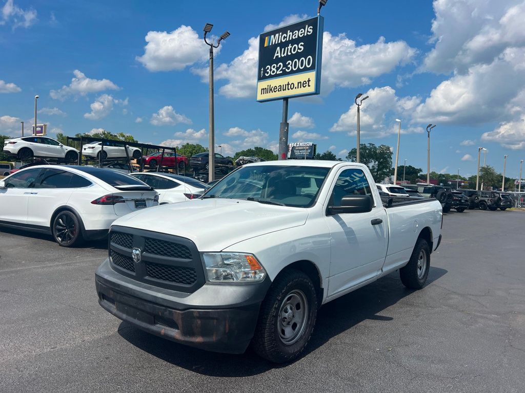 2017 Ram 1500 Tradesman 4x2 Regular Cab 8' Box - 22378439 - 0