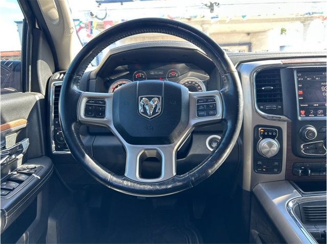 2017 Ram 1500 Crew Cab LARAMIE 4X4 ECO DIESEL BACK UP CAM CLEAN - 23078582 - 24