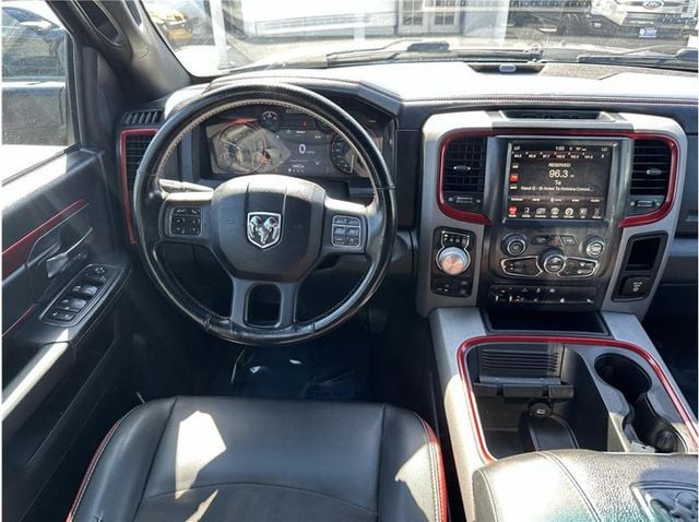 2017 Ram 1500 Crew Cab REBEL 4X4 5.7L HEMI BACK UP CAM SUN ROOF CLEAN - 22631068 - 16