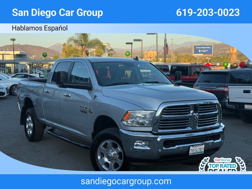 2017 Ram 2500 Big Horn 4x4 Crew Cab 6'4" Box - 22675181 - 0