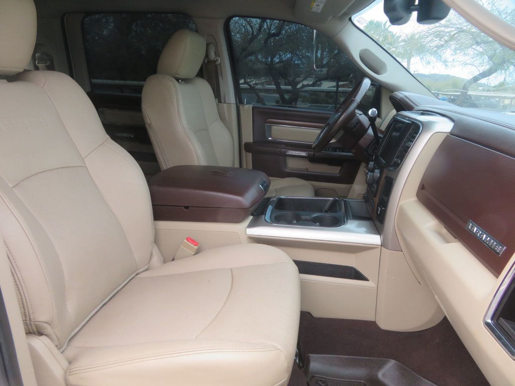 2017 Ram 2500 LARAMIE MEGA CAB CUMMINS DIESEL 4X4 EXTAR CLEAN 1OWNER AZ TRUCK  - 22987770 - 36