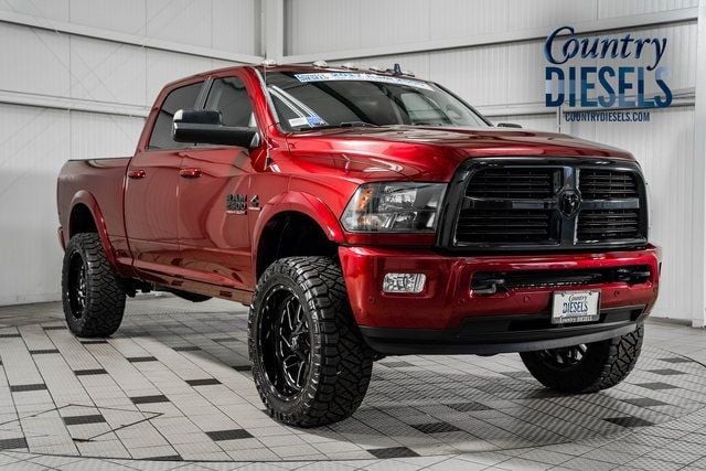 2017 Used Ram 2500 Night Special Edition Leveled at Country Diesels ...