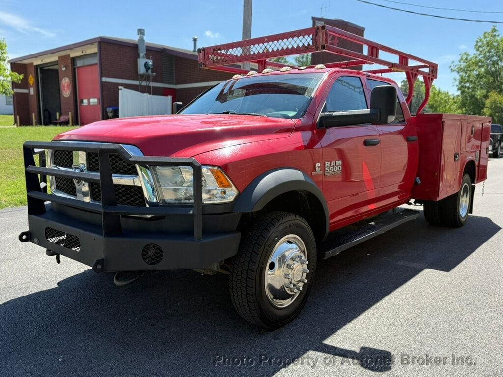 2017 Ram 5500 Chassis Cab Tradesman 4x4 Crew Cab-Cummins Turbo Diesel-Knapheide Utility  - 23030119 | Video 1
