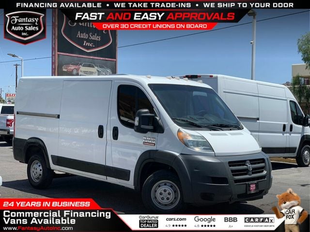 2017 Ram ProMaster Cargo Van 1500 Low Roof 136" WB - 23032873 - 0