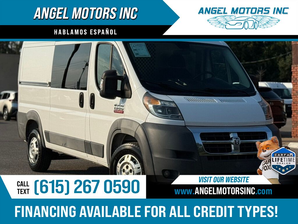 Ram Promaster Cargo 2017 Promaster 2500 Dodge Promaster 35