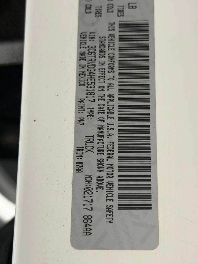 2017 Ram ProMaster Cargo Van 2500 High Roof 159" WB - 22963292 - 23