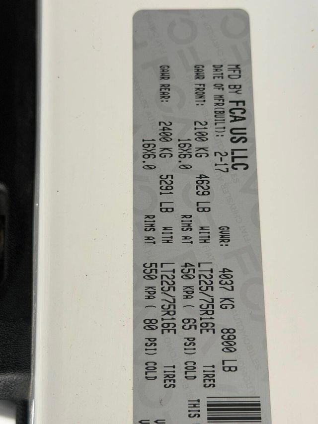 2017 Ram ProMaster Cargo Van 2500 High Roof 159" WB - 22963292 - 24