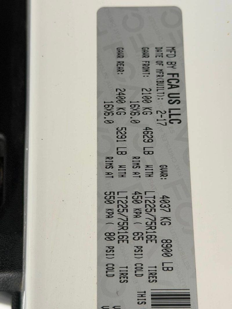 2017 Ram ProMaster Cargo Van 2500 High Roof 159" WB - 22963292 - 24