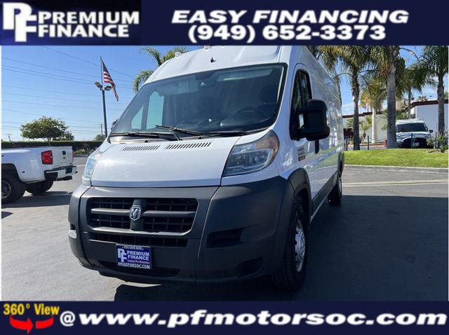 2017 Ram ProMaster Cargo Van 3500 HIGH ROOF EXTENDED CARGO CLEAN - 22650070 - 0