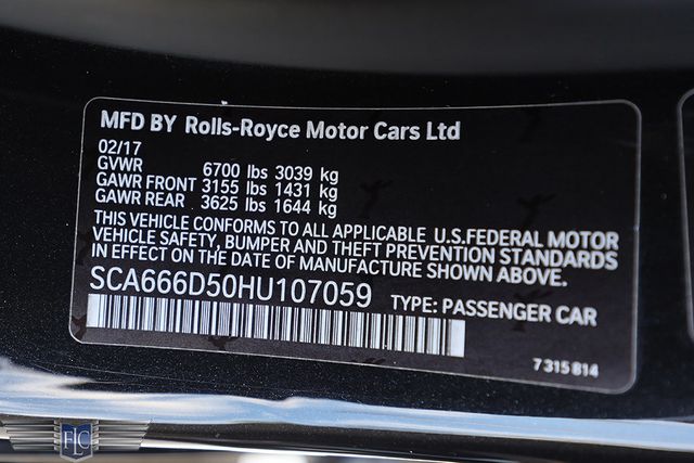 2017 Rolls-Royce Dawn Convertible - 22967978 - 35